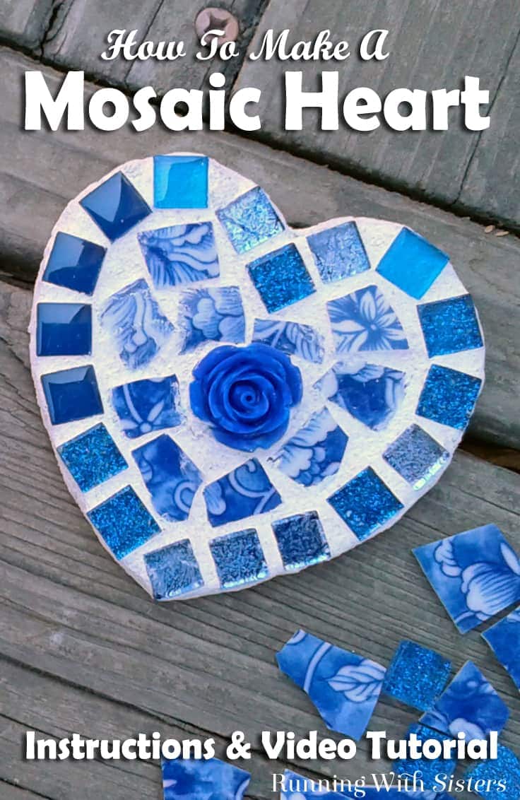 Easy Mosaic Project: How To Make A Mosaic Heart