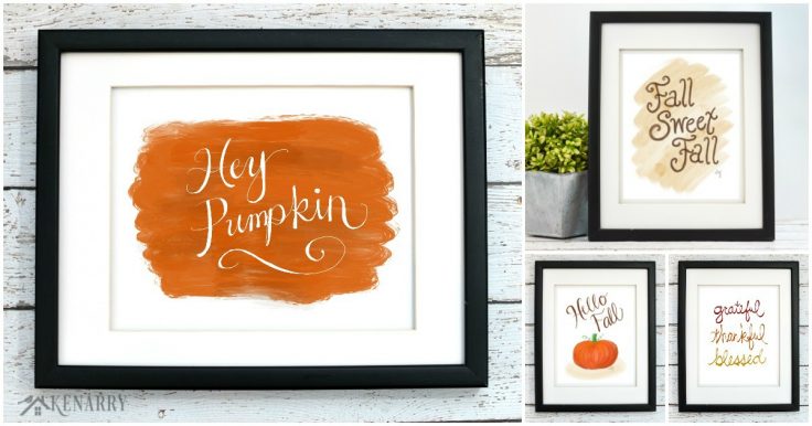 Hey pumpkin! With the new fall art collection from Ideas for the Home by Kenarry® you can easily update your home decor on a budget! It's is available as digital printable art on Etsy, perfect for autumn, Halloween and Thanksgiving.