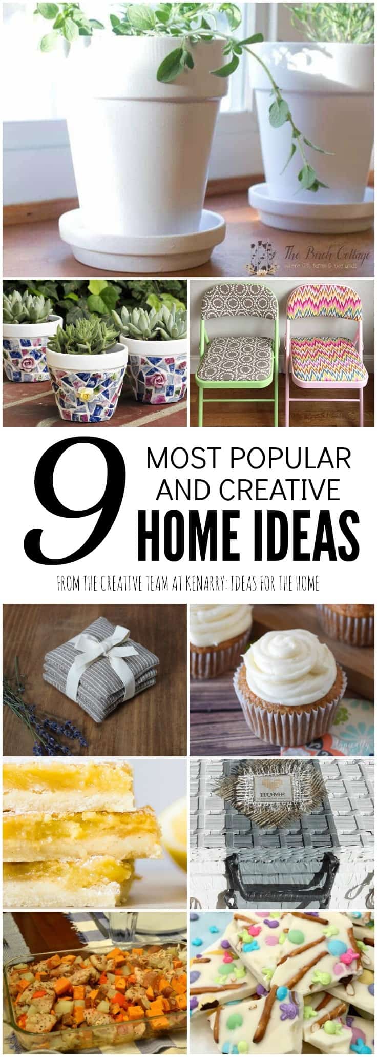 Check out the 9 most popular home ideas from the Kenarry Creative Team including the best recipes, crafts, DIY projects, decor and more.