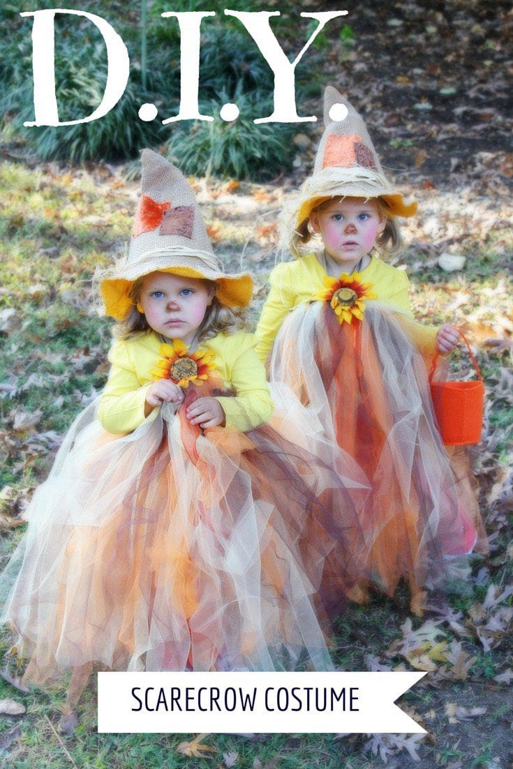 DIY Scarecrow Tutu Halloween Costume – Designer Trapped in a Lawyer’s Body - Halloween Costumes: The 15 Cutest Ideas for Kids featured on Kenarry.com 
