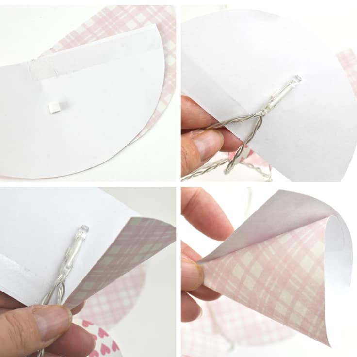 Mini Diy Paper Lampshade Covers Easy, How To Make A Lampshade From Paper