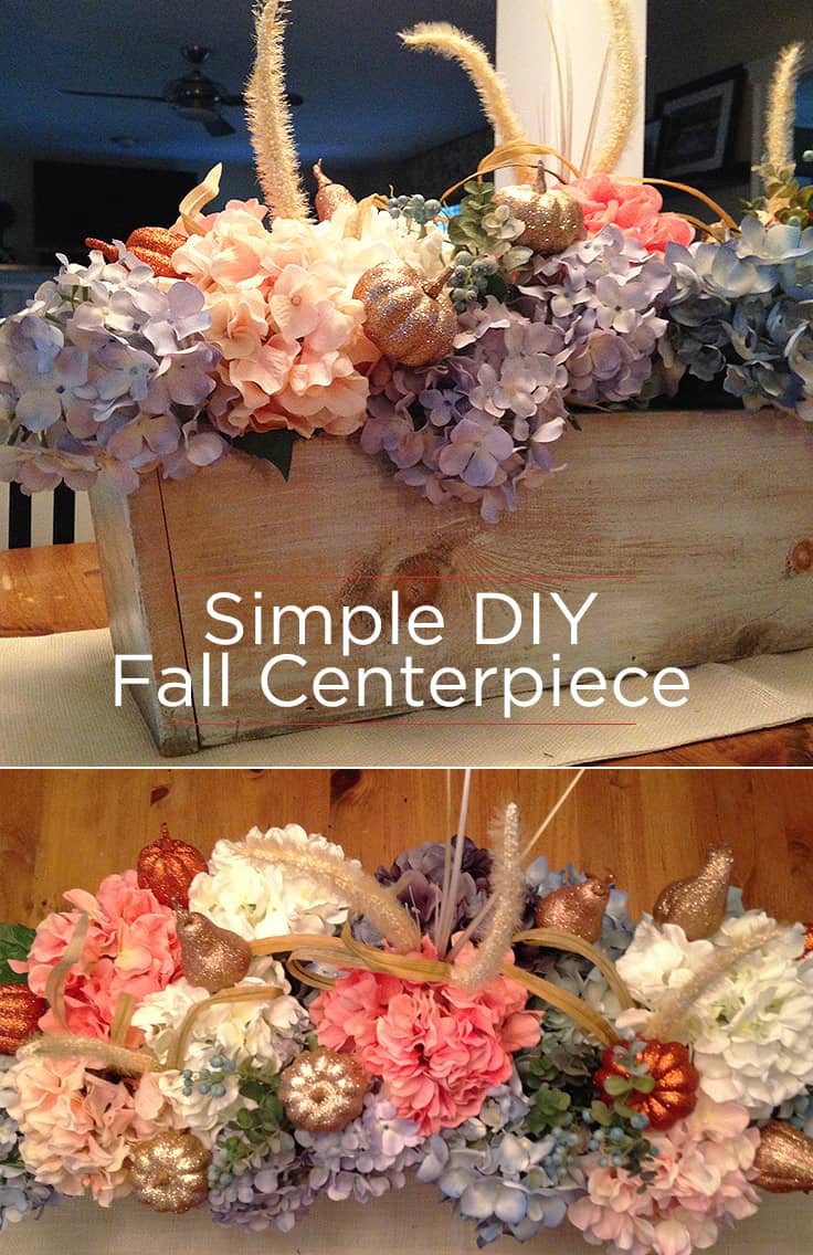 Simple DIY Fall Centerpiece