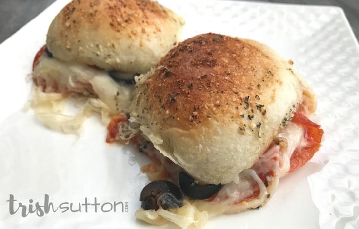 Pepperoni Pizza Sliders by Trish Sutton