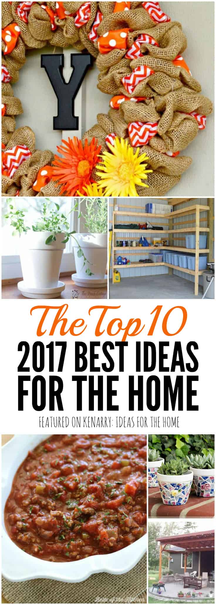 Wow! These were the top 10 recipes, crafts, home decor and DIY projects in 2017. I can't wait to try these popular ideas for the home.