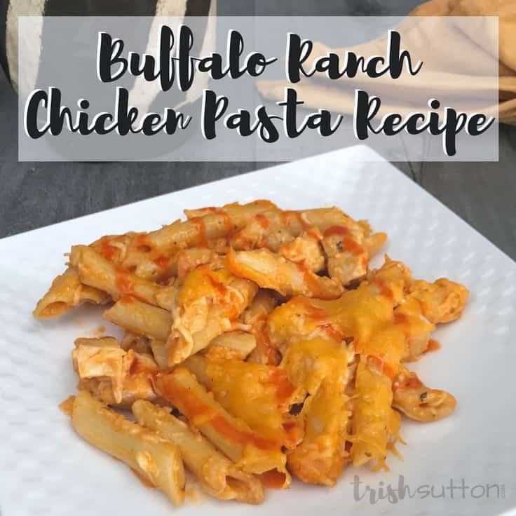 Buffalo Ranch Chicken Pasta Recipe