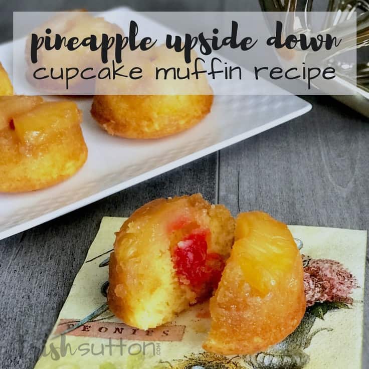 Pineapple Upside Down Cupcake Muffins Recipe