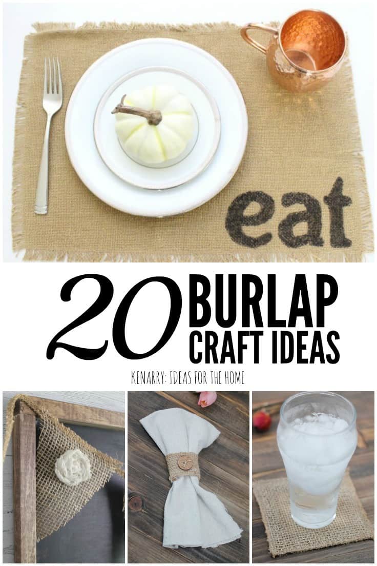 Extra wide burlap is great to use as table runners for weddings and events, banners for parties and other burlap craft ideas. The possibilities are endless! #burlap #crafts #diy #diyhomedecor