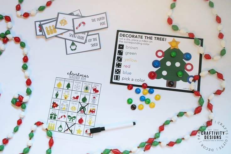 Christmas Games make great Stocking Stuffers! Once the Stockings are emptied, spend Christmas Day playing games as a family!