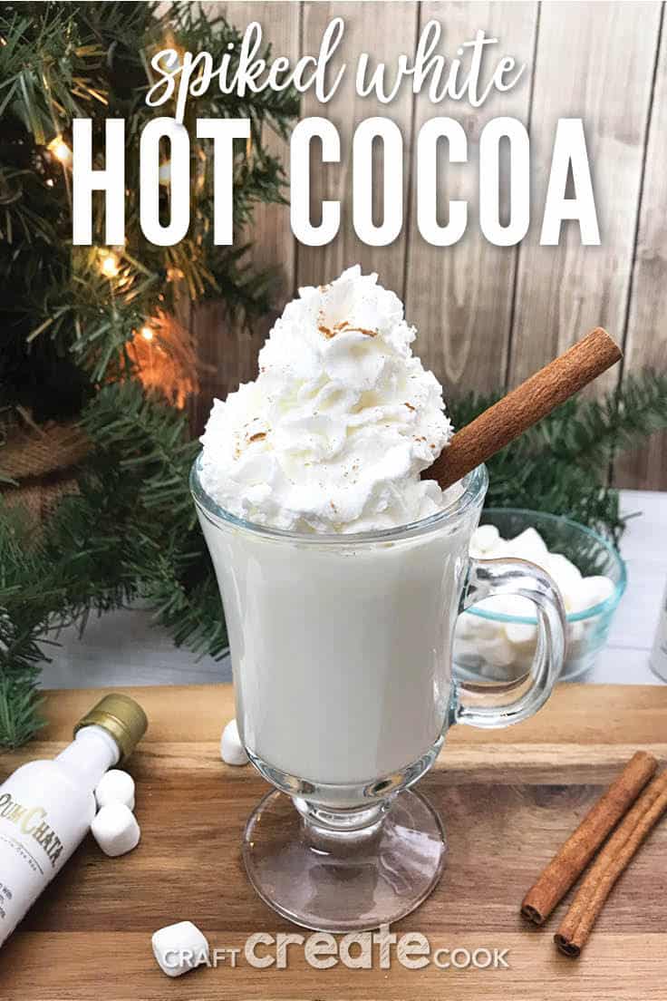 Spiked white cocoa recipe