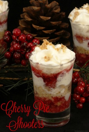 Cherry Pie Shooter are a quick and easy dessert idea