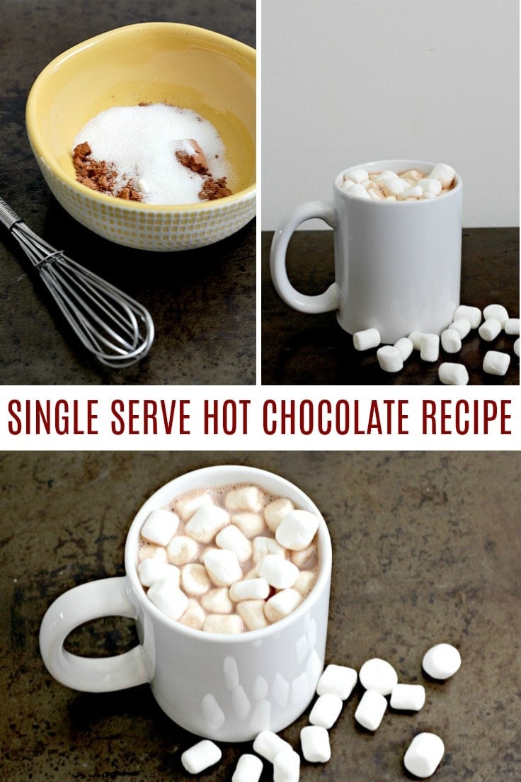 Single Serve Hot Chocolate Recipe