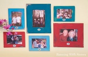Make your own DIY Distressed Picture Frames. We'll show you how!