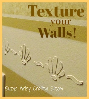 A simple way to add texture to your walls!