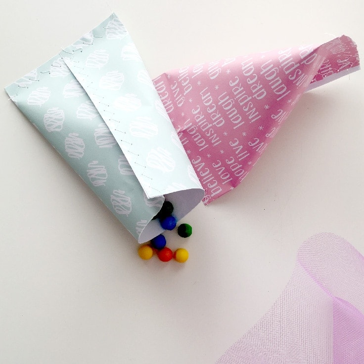 Use paper to make homemade Gift Wrapping | Use printable paper to wrap small gifts or party favors.