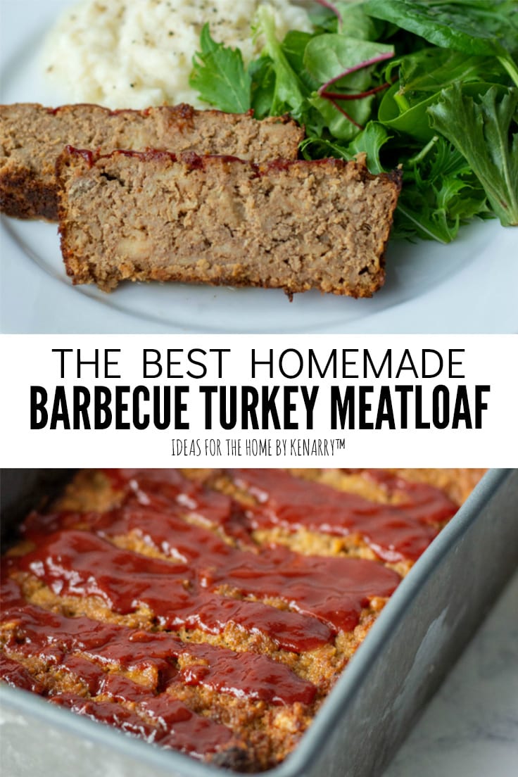 The Best Homemade Barbecue Turkey Meatloaf | Ideas for the Home by Kenarry