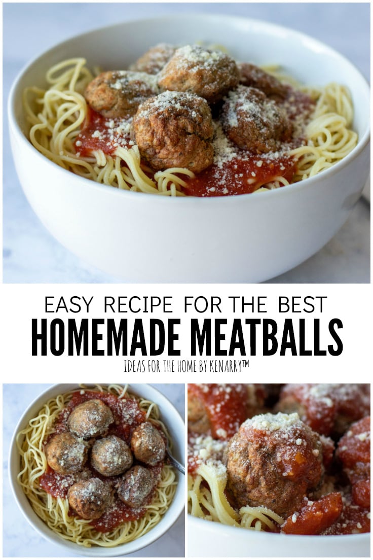 Easy Recipe for the Best Homemade Meatballs